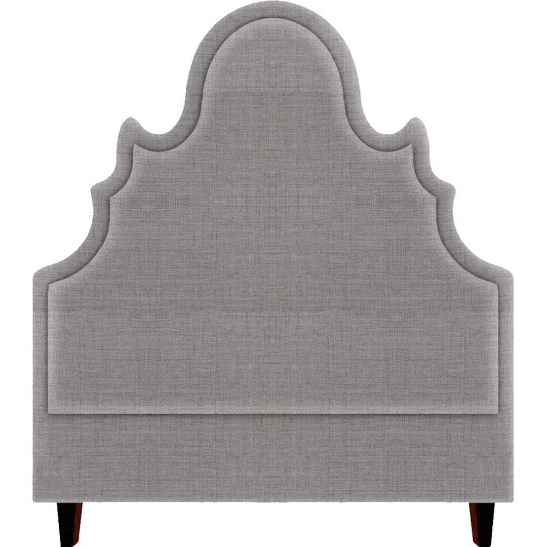 Cabeceira de Cama Elizabeth Cinza
