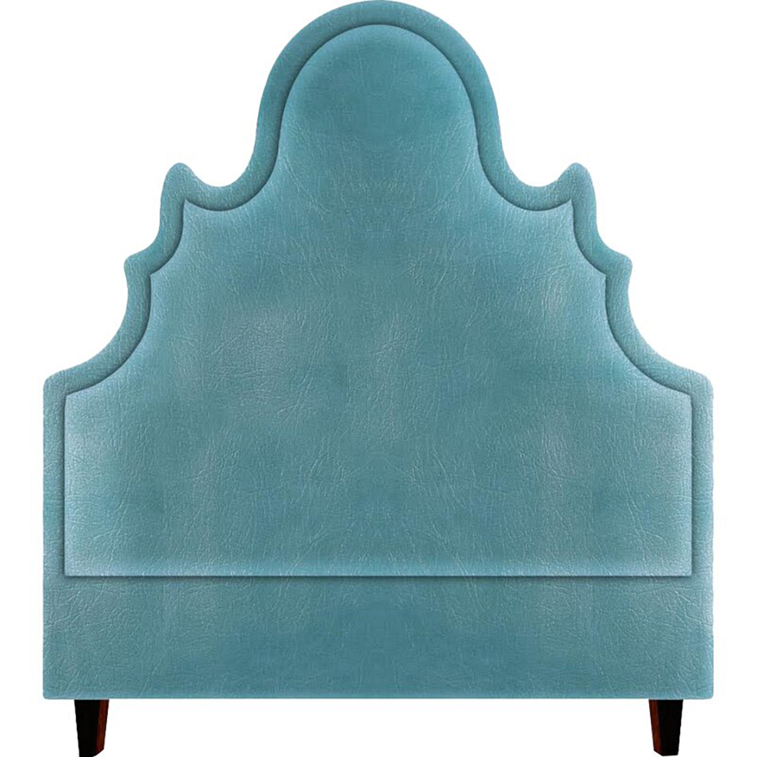 Cabeceira de Cama Elizabeth Azul