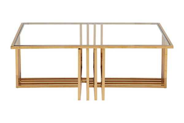 Mesinha de Centro Stella Coleção AD Gold