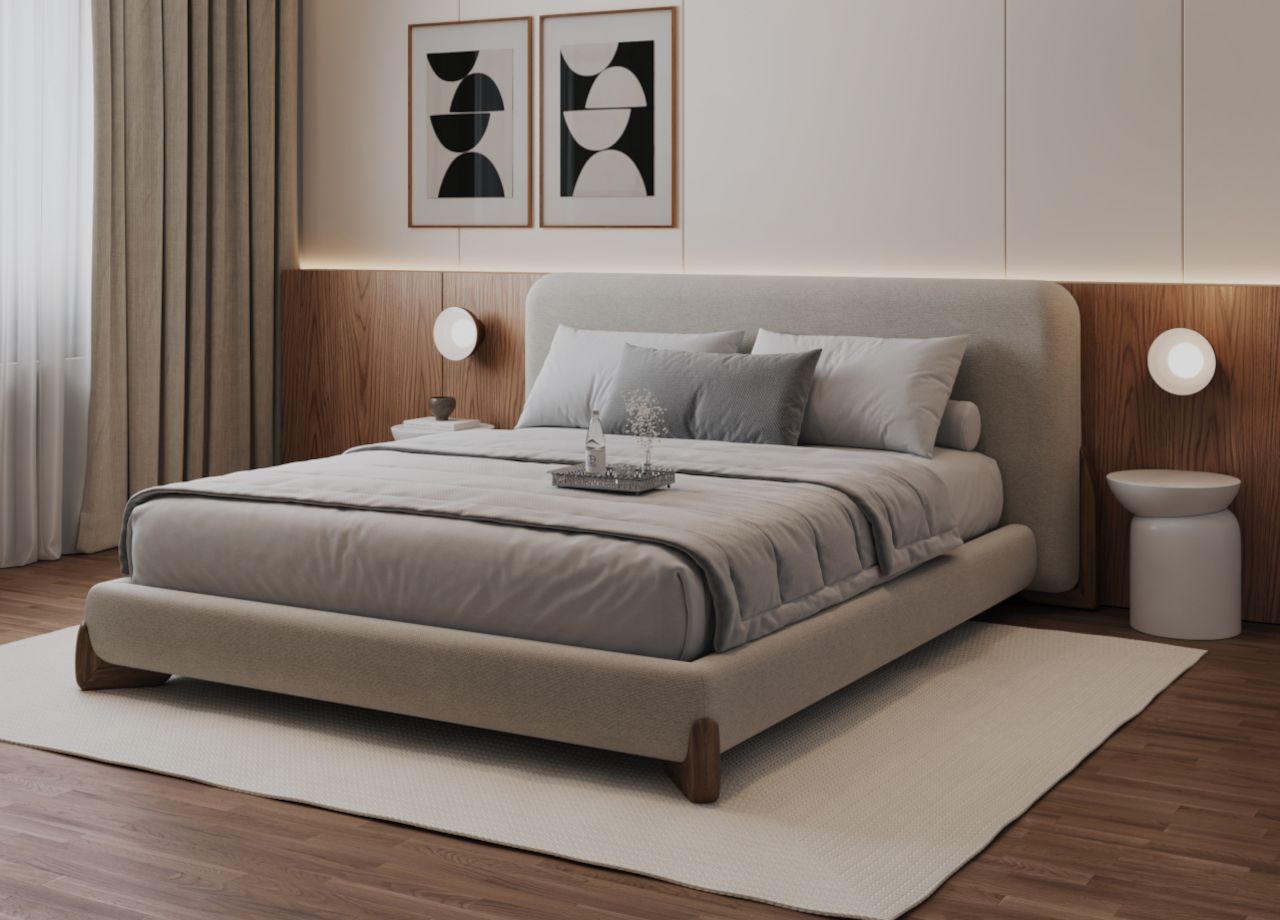 Cama Estofada London