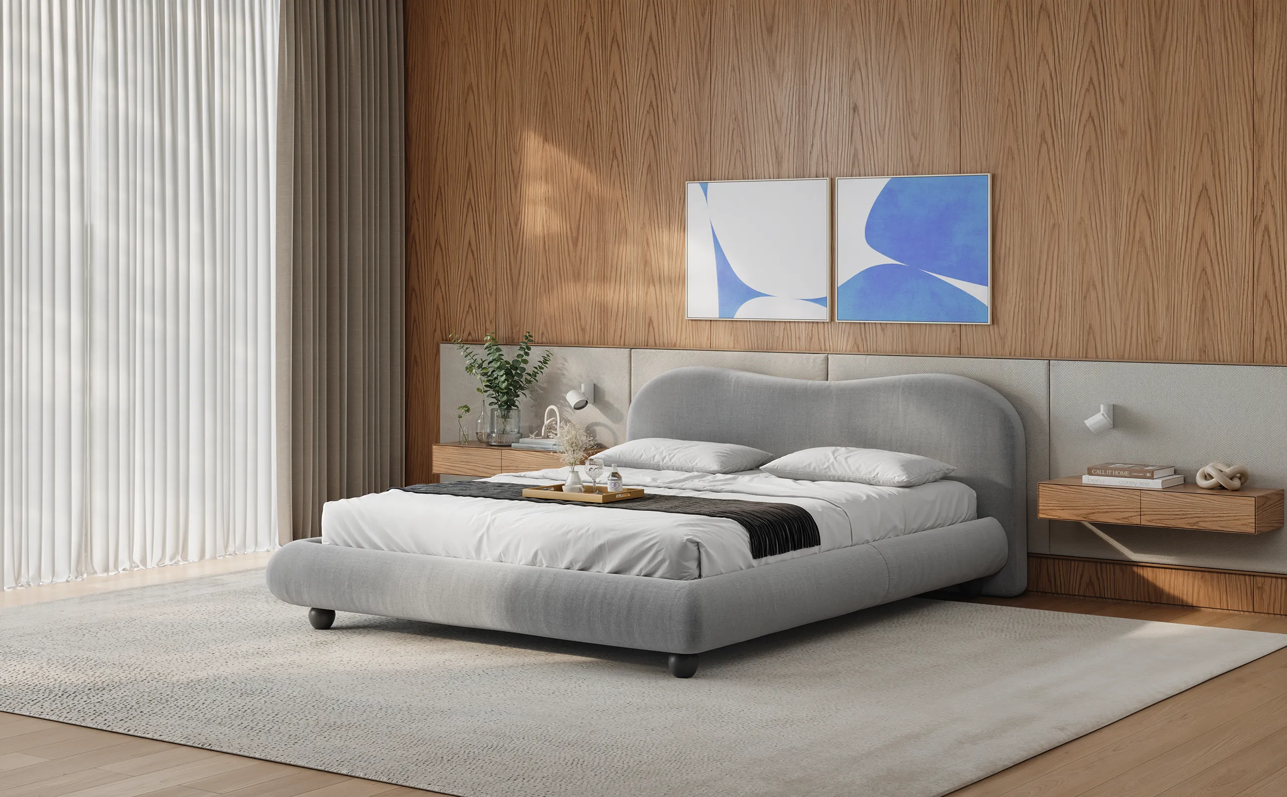Cama Estofada Berlim - Image 3