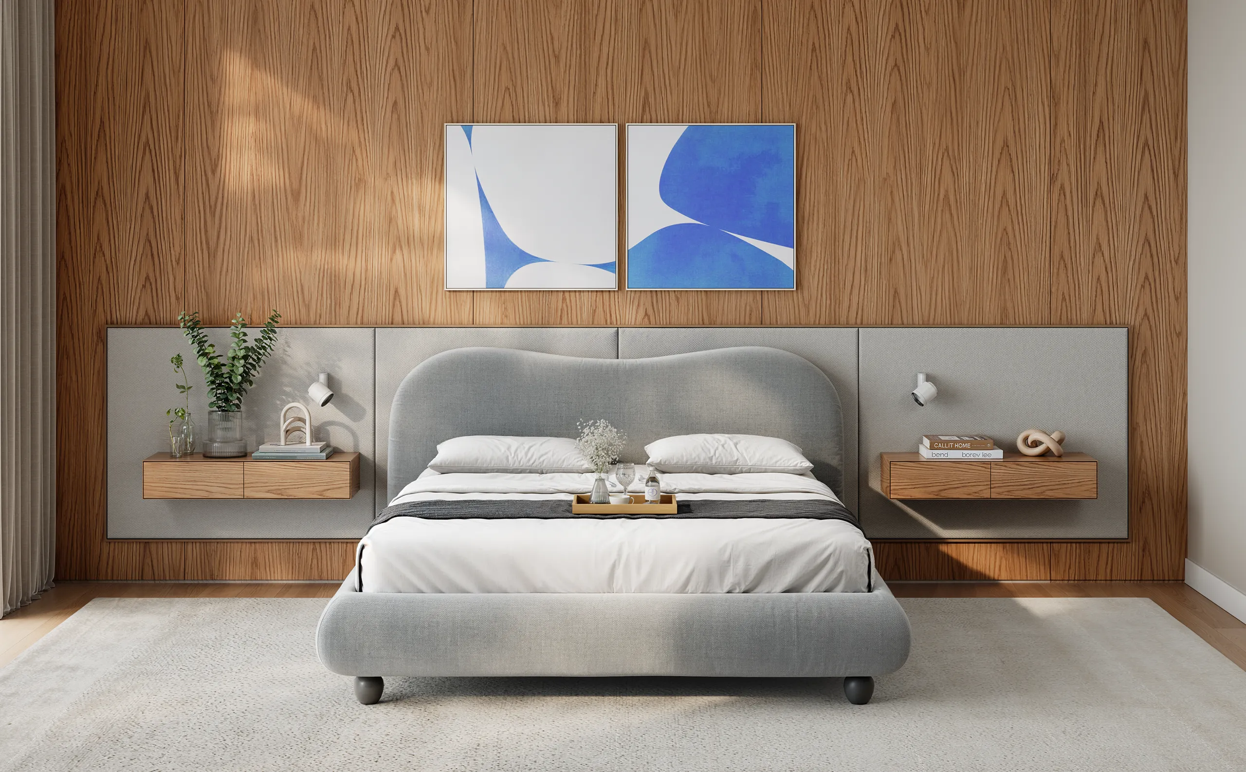 Cama Estofada Berlim - Image 2