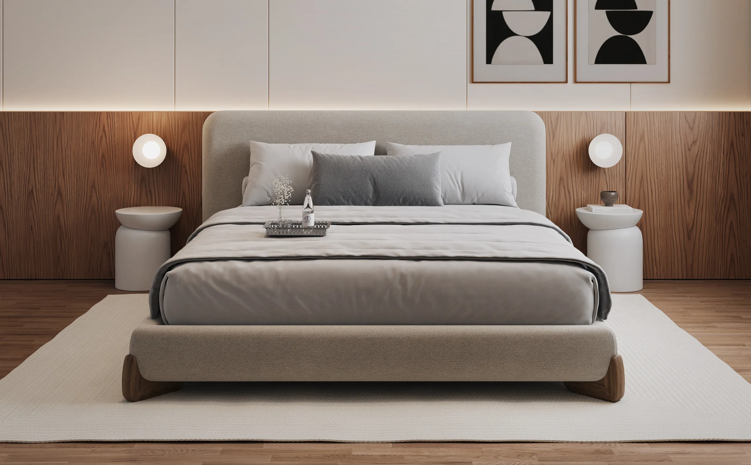 Cama Estofada London - Image 3